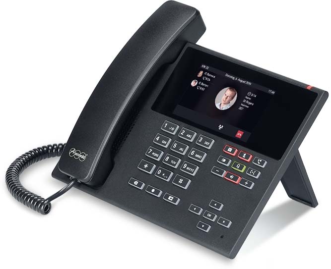 Auerswald SIP-Systemtelefon schwarz COMfortel D-400 sw
