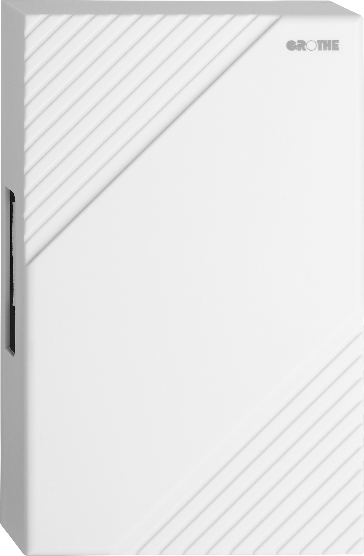 Grothe Zweiklang-Gong weiß, 8-12V, 85dB GONG 169 Bw