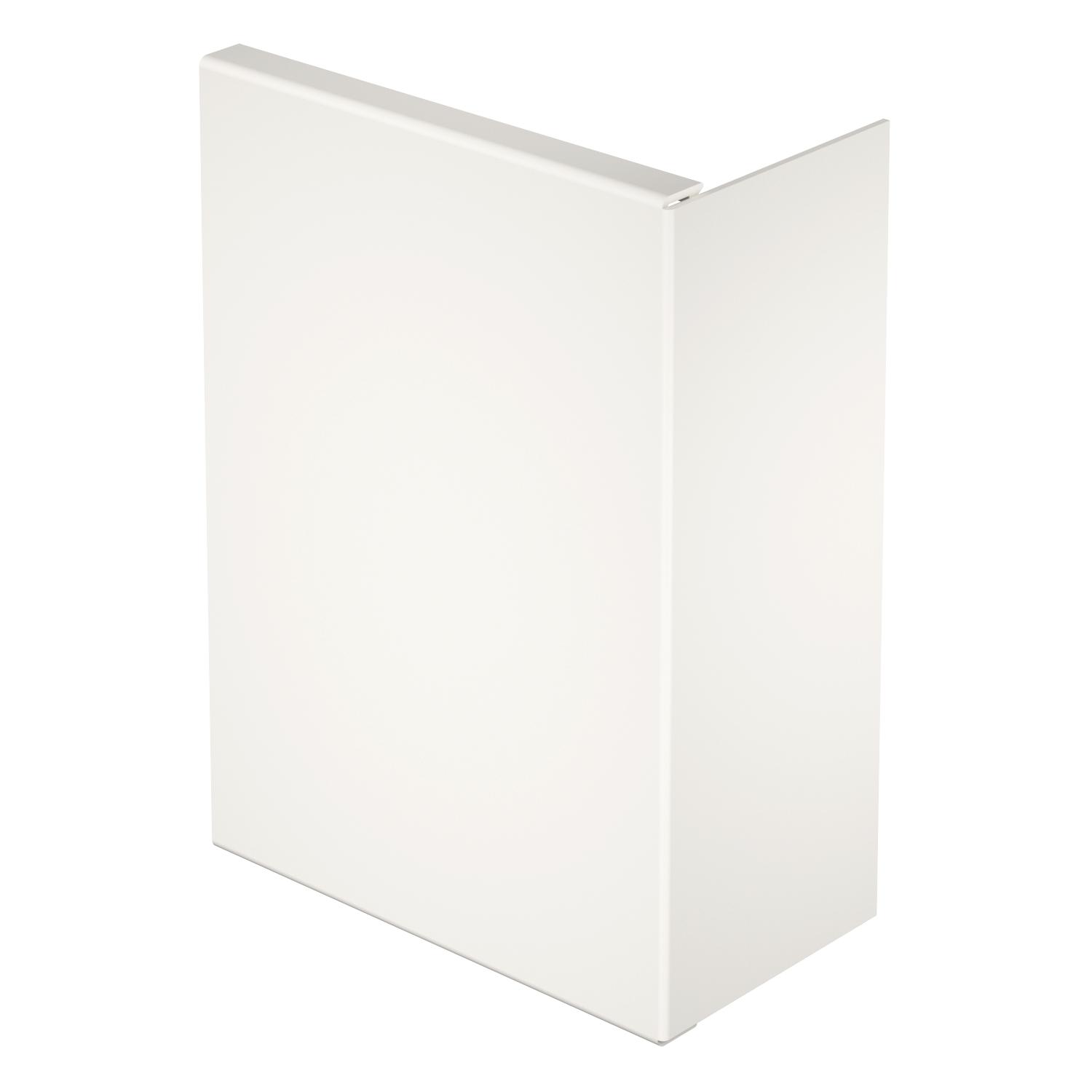 OBO Bettermann Vertr Endstück 80x210mm, PVC, rws WDK HE80210RW