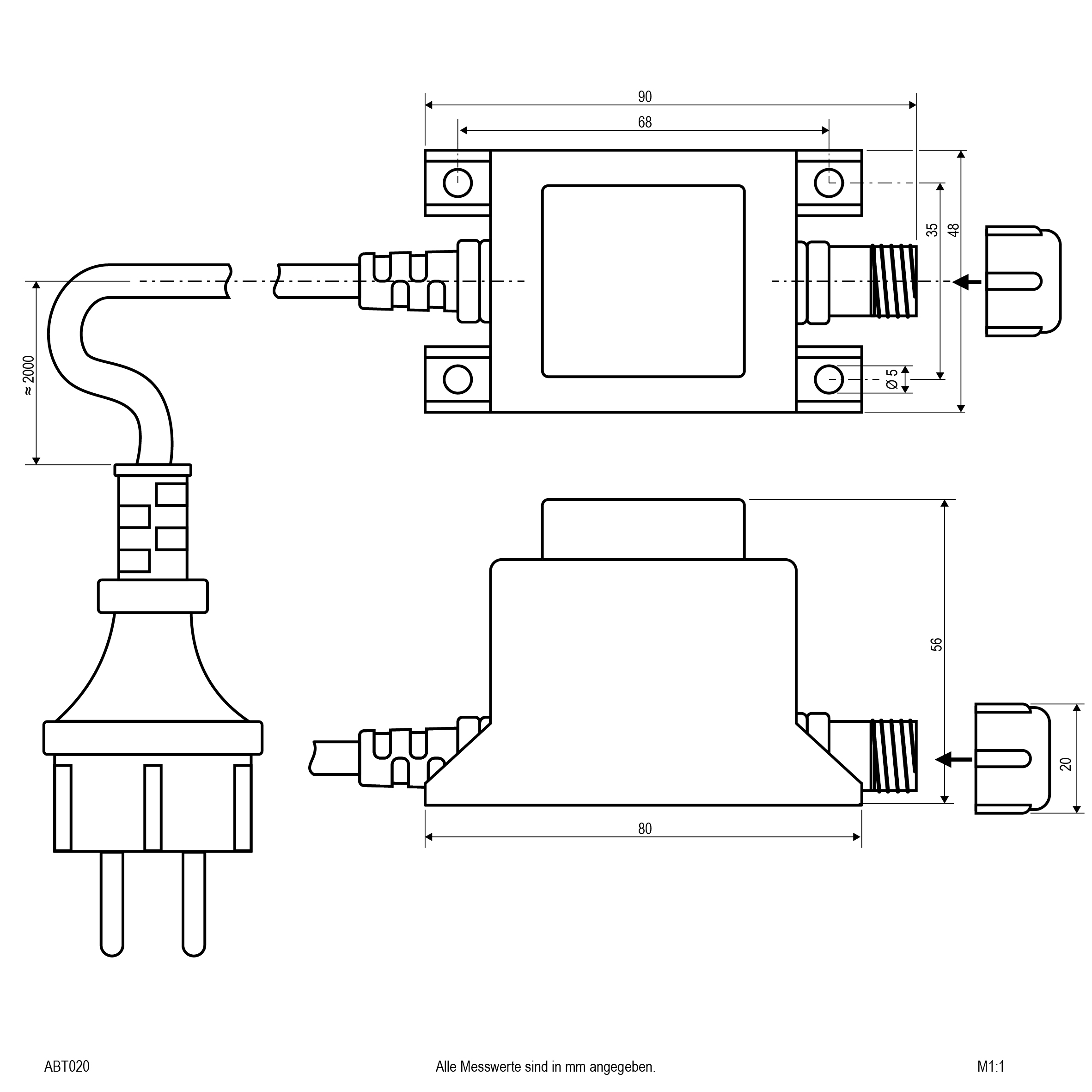 EVN Lichttechnik Trafo 20W IP44 ABT 020