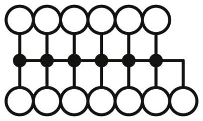 Phoenix Contact Verteilerblock  PTFIX 6/12X2,5 BU