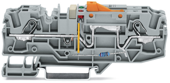 WAGO GmbH & Co. KG Erdleiter-Trennklemme 24V grau 2006-1671/1000-848