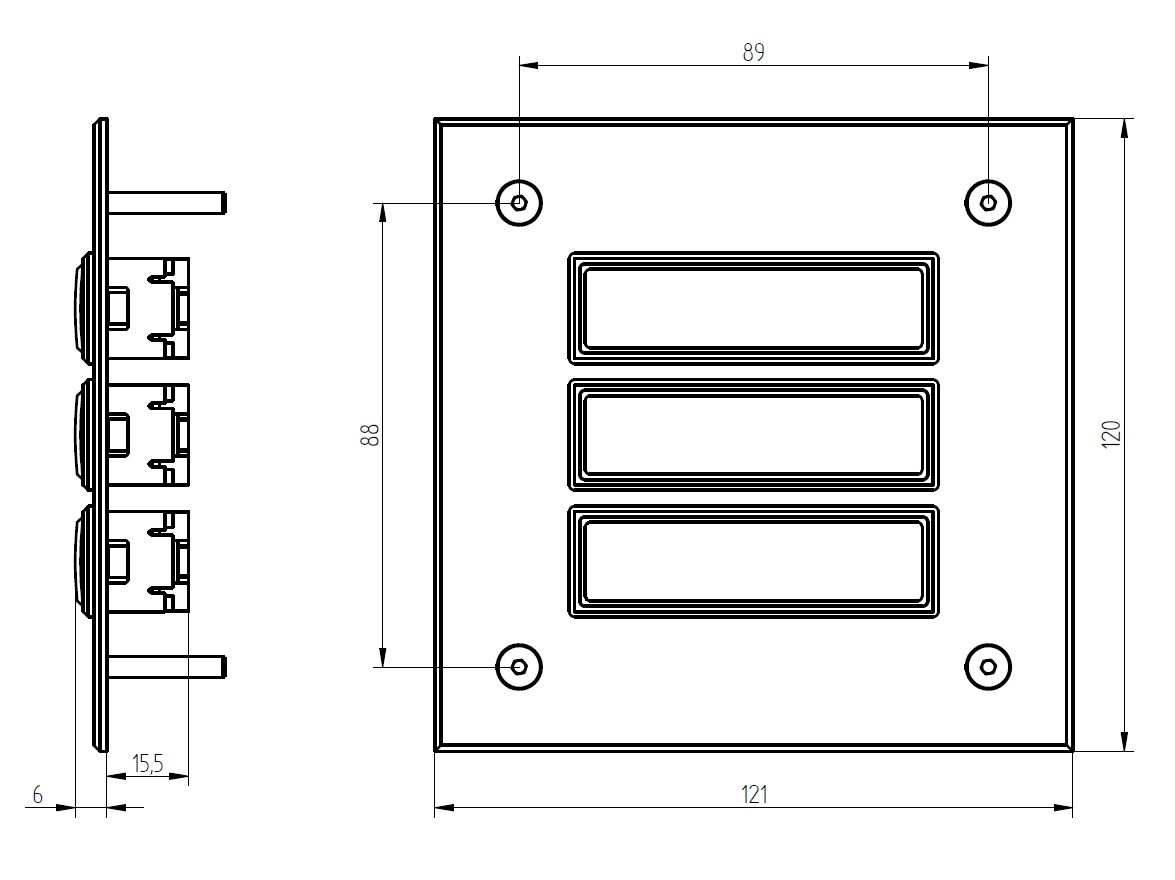 Grothe Etagenplatte ETA 803 EV1