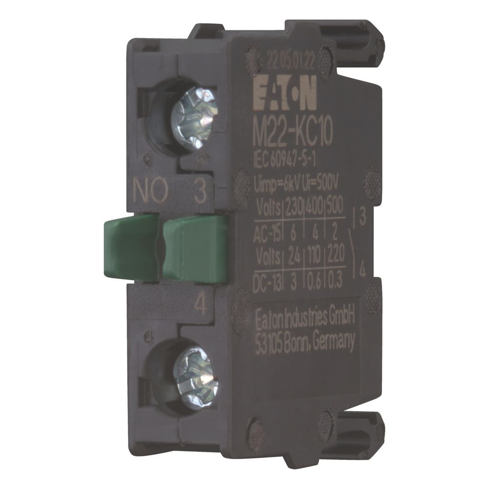 Eaton (Moeller) Kontaktelement 1S, Boden M22-KC10