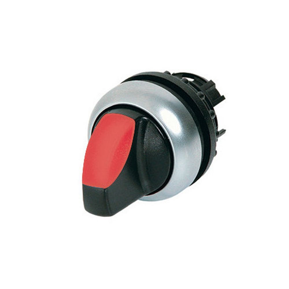 Eaton (Moeller) Leuchtwahltaste m.Knebelg. 2 Stell.,rot M22-WRLK-R Eaton (Moeller) Leuchtwahltaste m.Knebelg. 2 Stell.,rot M22-WRLK-R