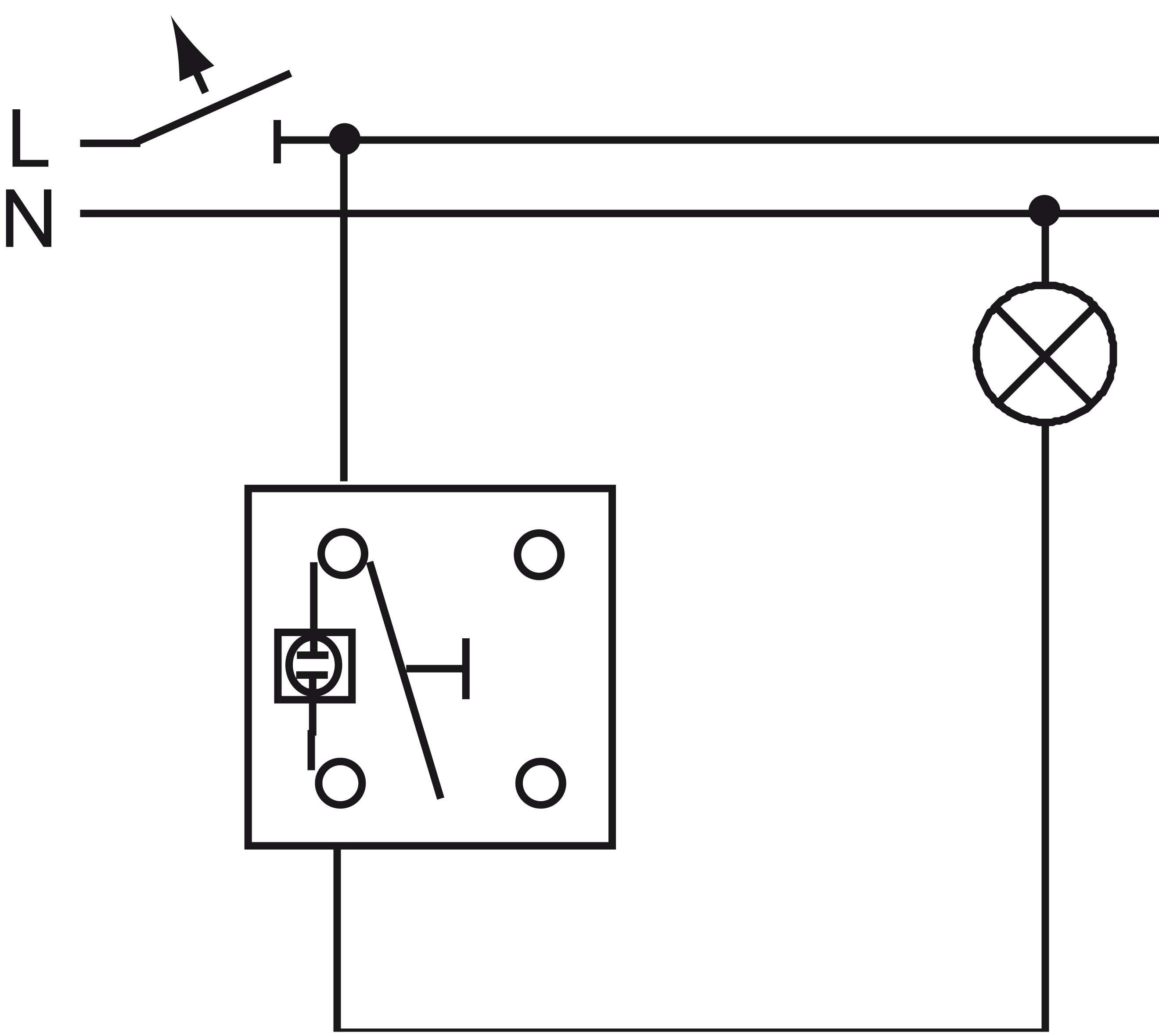 Busch-Jaeger Wechselschalter 2601/6 WN-54