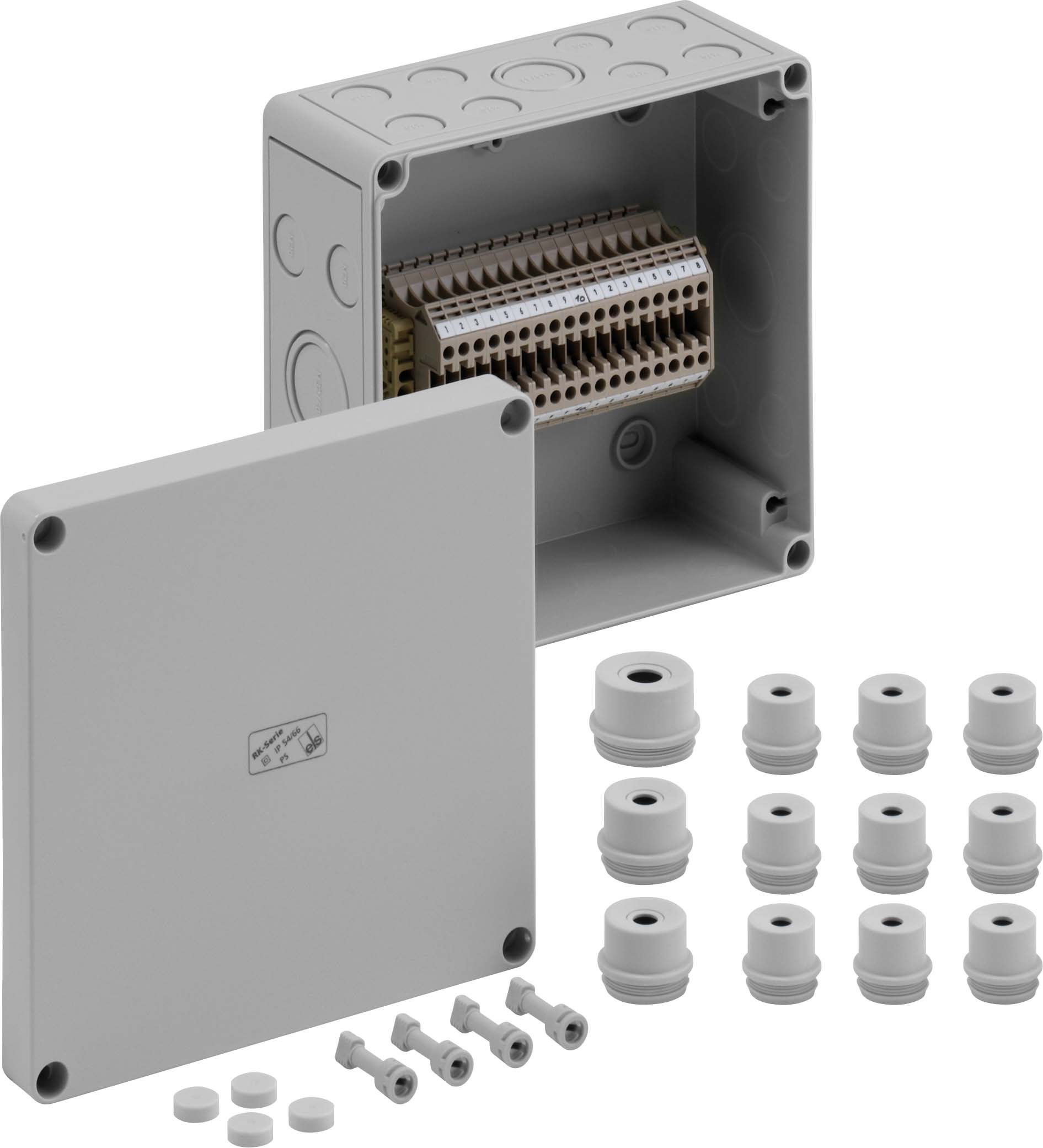 Spelsberg Klemmenkasten gr 18p. IP54 RK 4/18-18x4