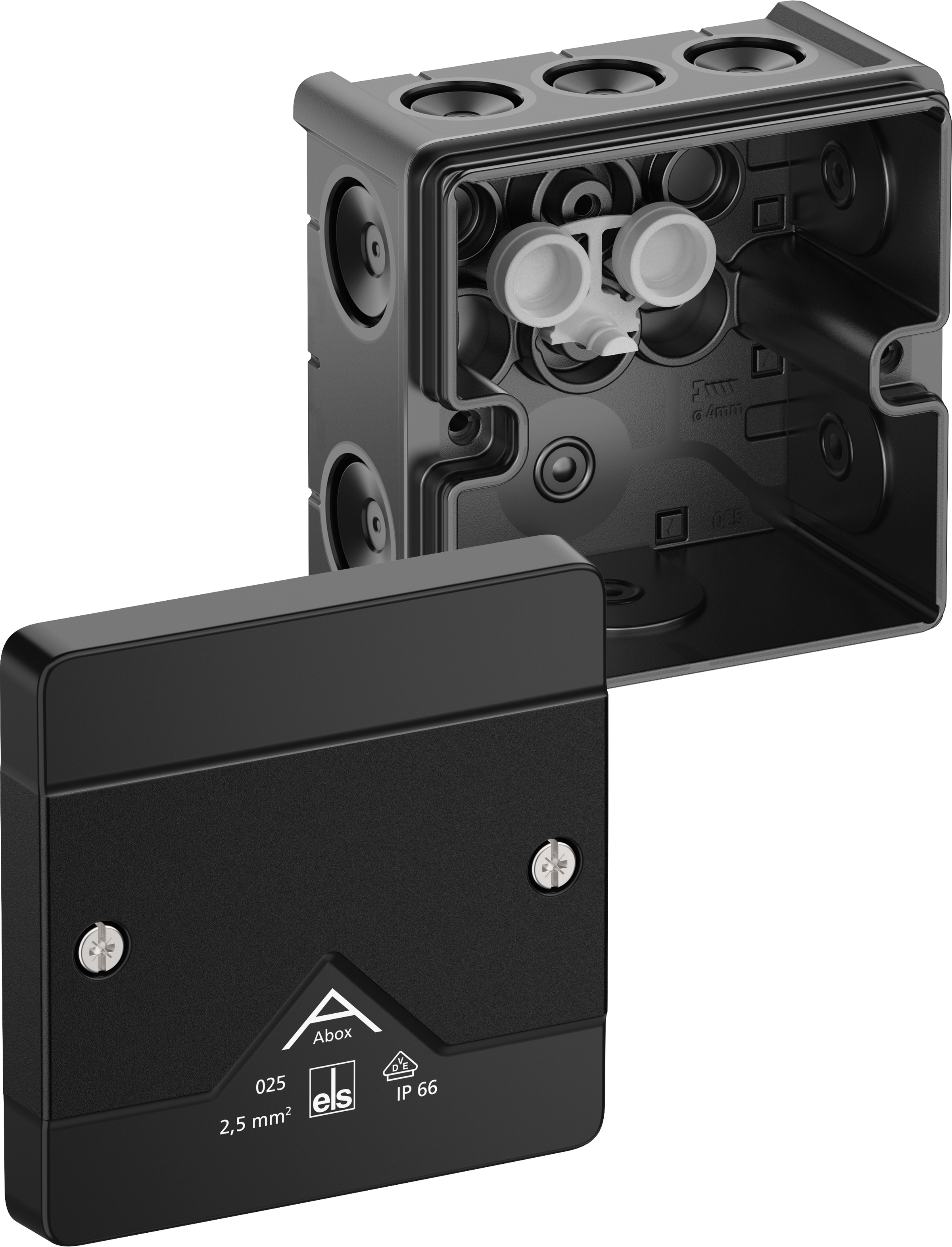 Spelsberg Abzweigkasten IP66 Abox 025-L/sw