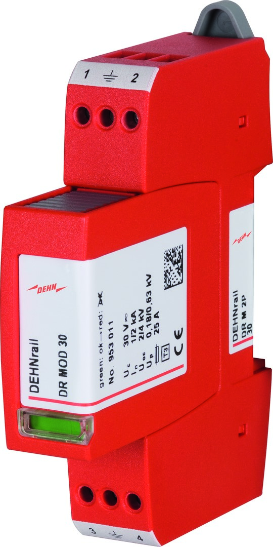 DEHN ÜS-Ableiter DEHNrail DR M 2P 30