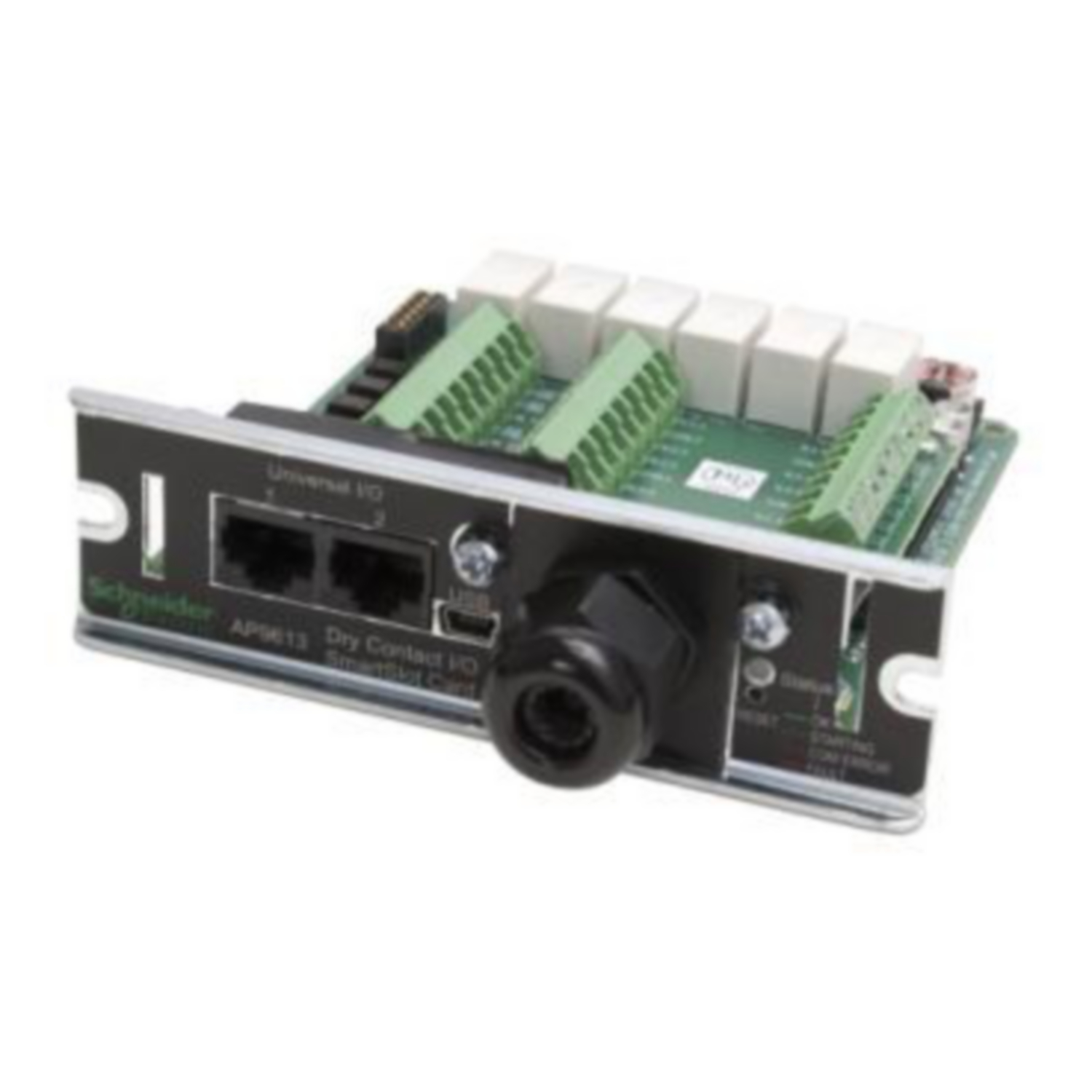 Schneider Elec.(APC) Dry Contact I/O SmartSlot Card AP9613