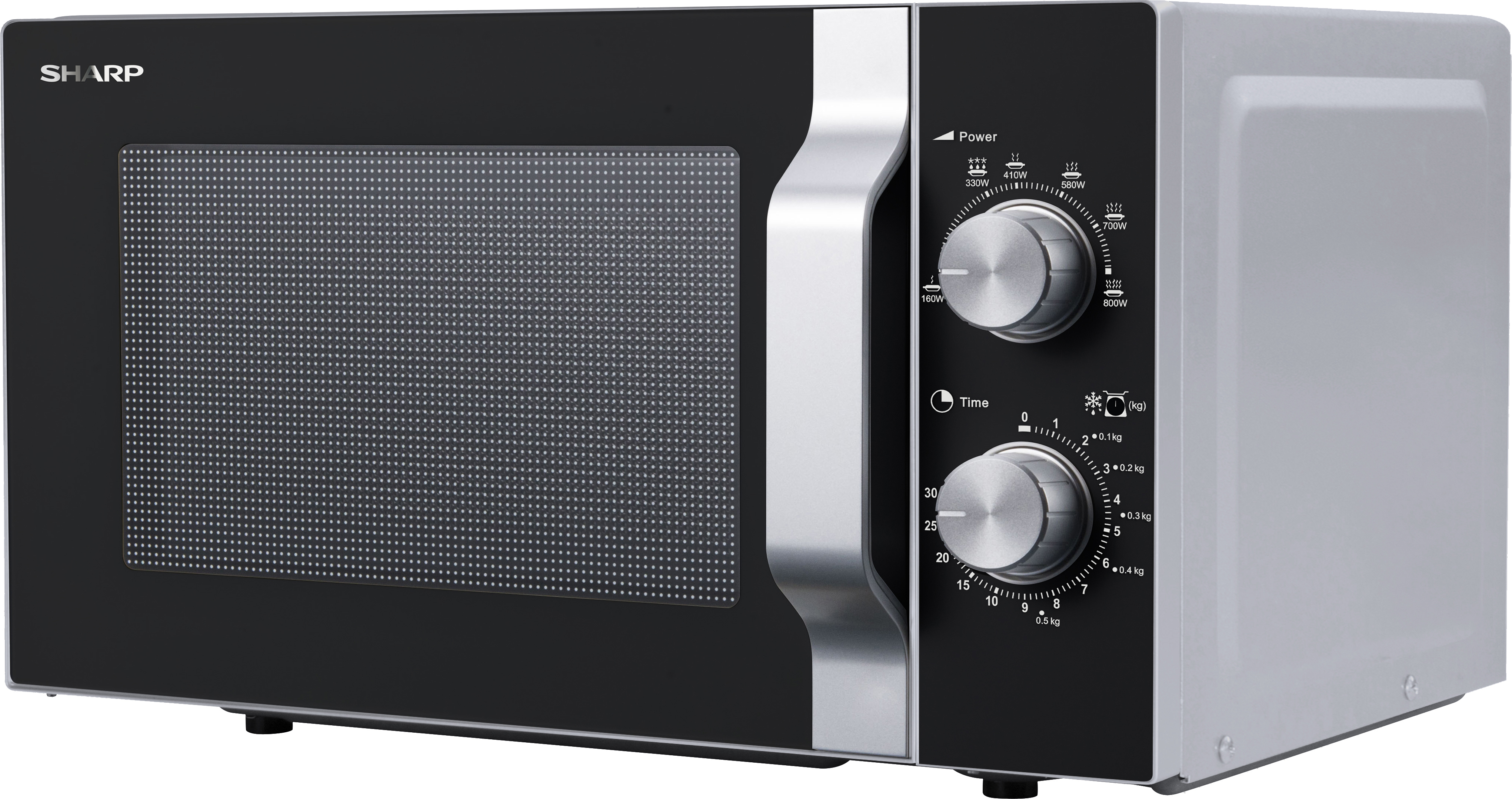 Vestel DE Solo-Mikrowelle 20L 800W,si R204SA