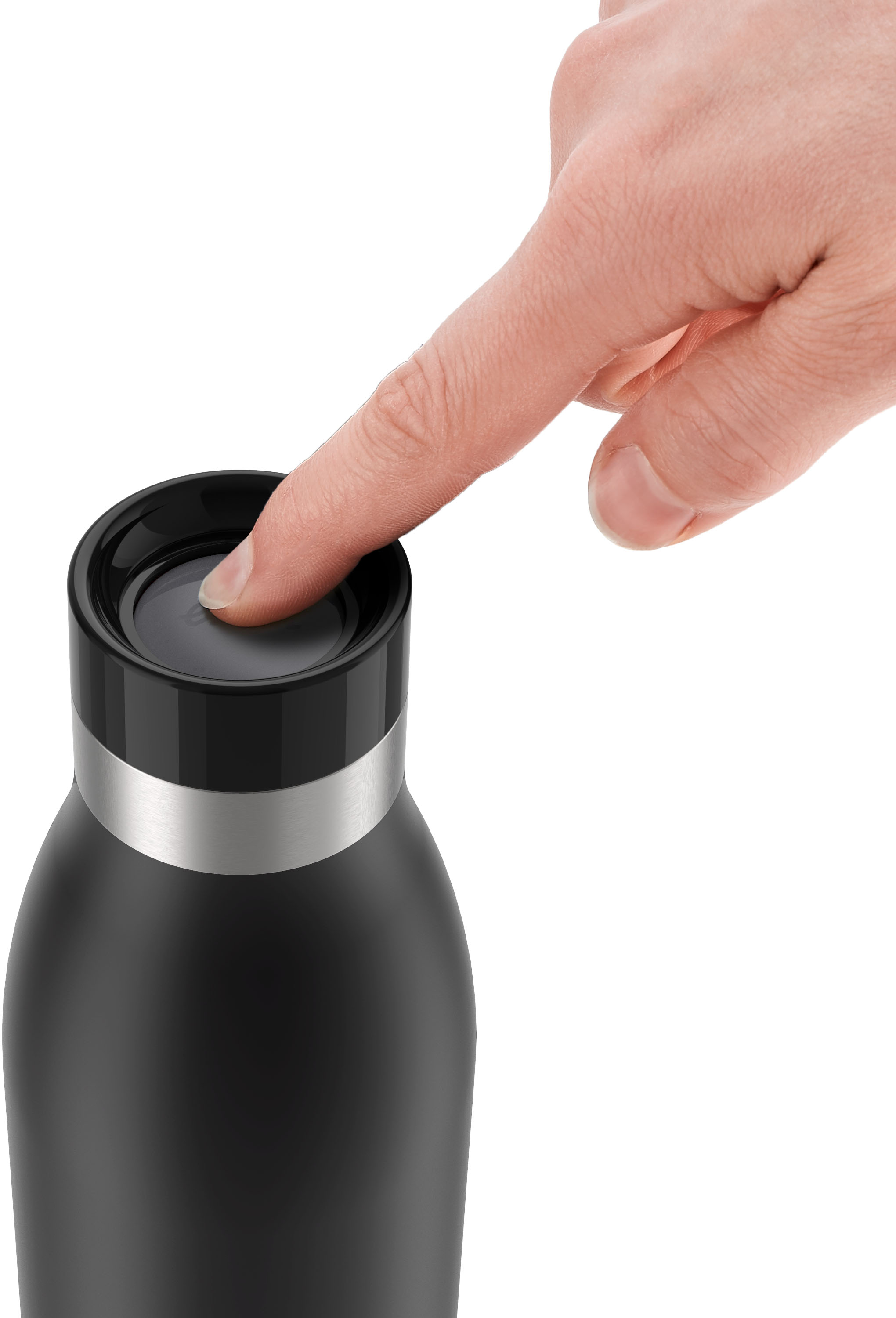 Groupe SEB WMF Trinkflasche 0,5L basic black BLUDROP basic sw