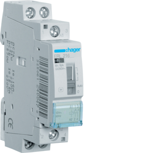 Hager Installationsrelais 16A 2S 8/12V ERL216