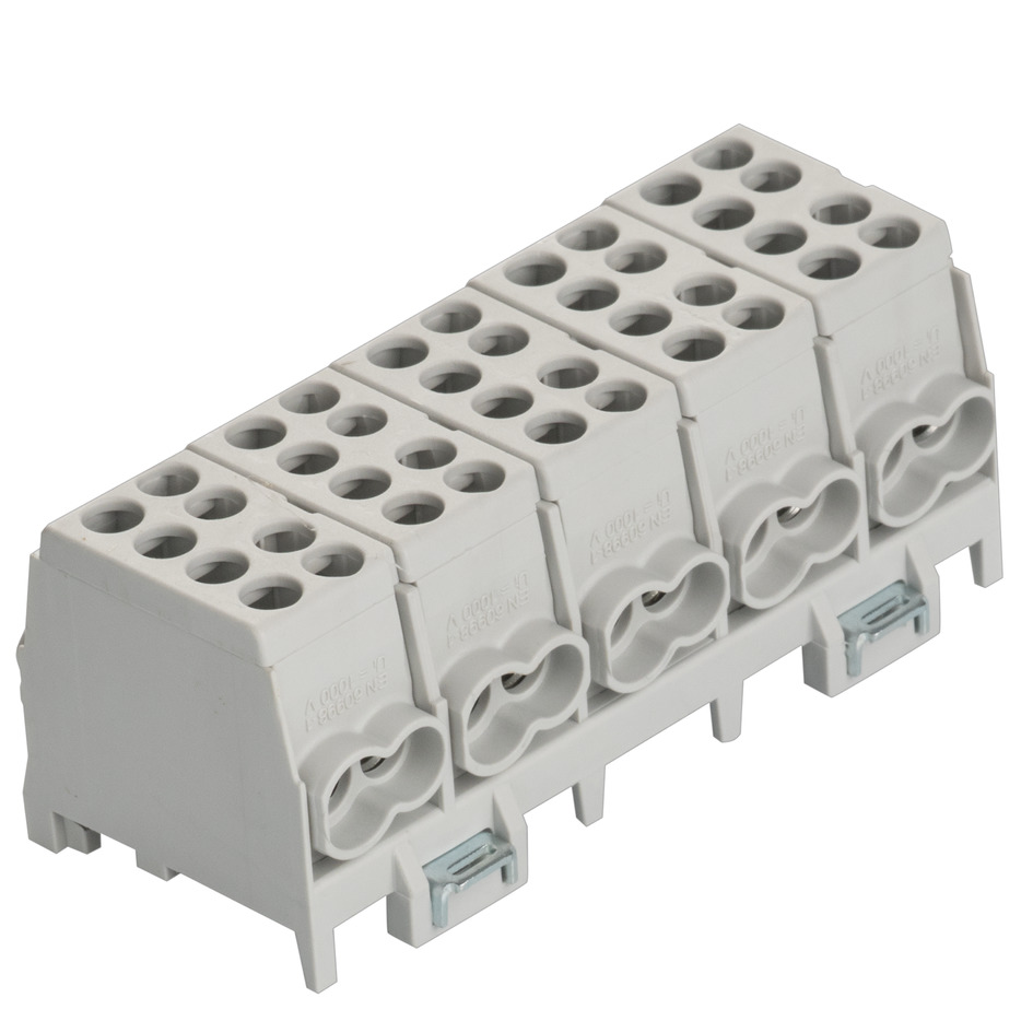 Pollmann Abzweigklemme grau HLAK 25-5/10 GR-S