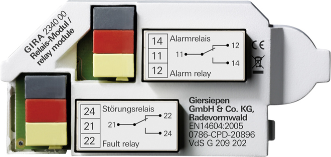 Gira Relaismodul RauchwarnMelder 234000