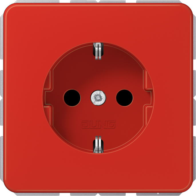 Jung SCHUKO-Steckdose 16A 250V m.Berührungsschutz CD 1520 BFKI RT