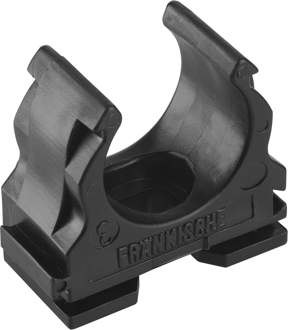 Fränkische Kunststoff-Klemmschelle UV-stabilisiert clipfix-UV 25 sw