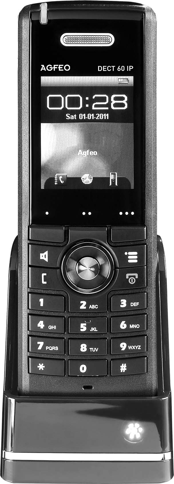 Agfeo Systemtelefon schnurlos DECT 60 IP sw