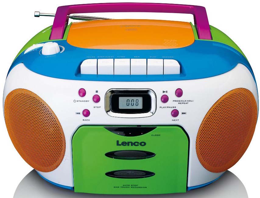 Commax Radio/CD/Kassetten-Player Kopfhöreranschluss SCD-971 Kids