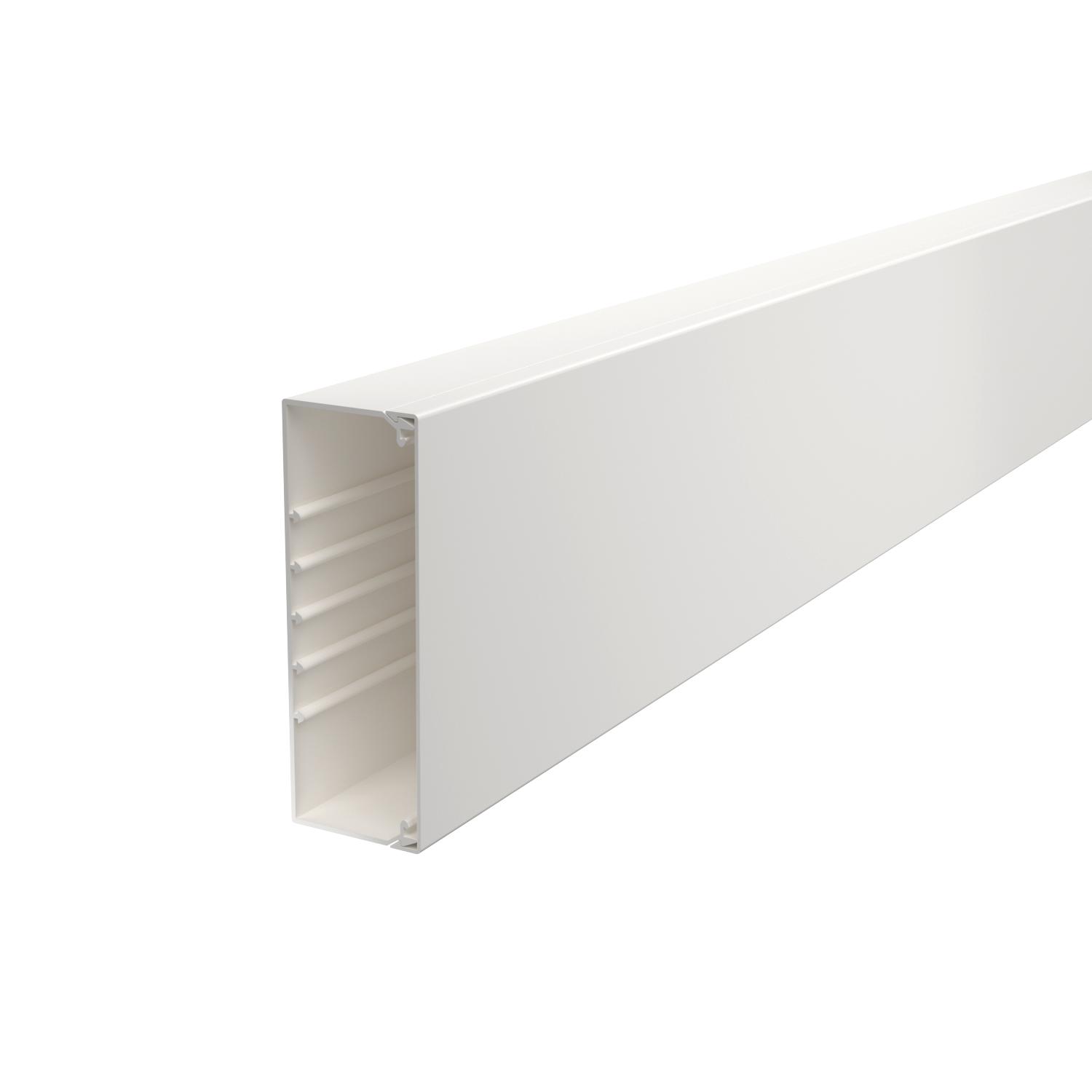 2 M OBO Bettermann Vertr Wand+Deckenkanal m.Obert. 60x170mm,PVC WDK60170RW
