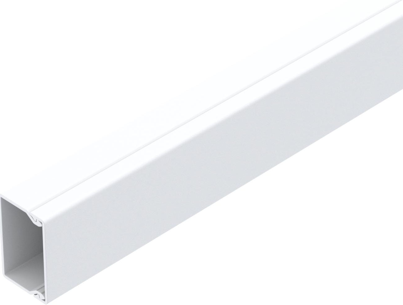 2 M OBO Bettermann Vertr Wand+Deckenkanal 25x40mm,PVC WDK25040RW