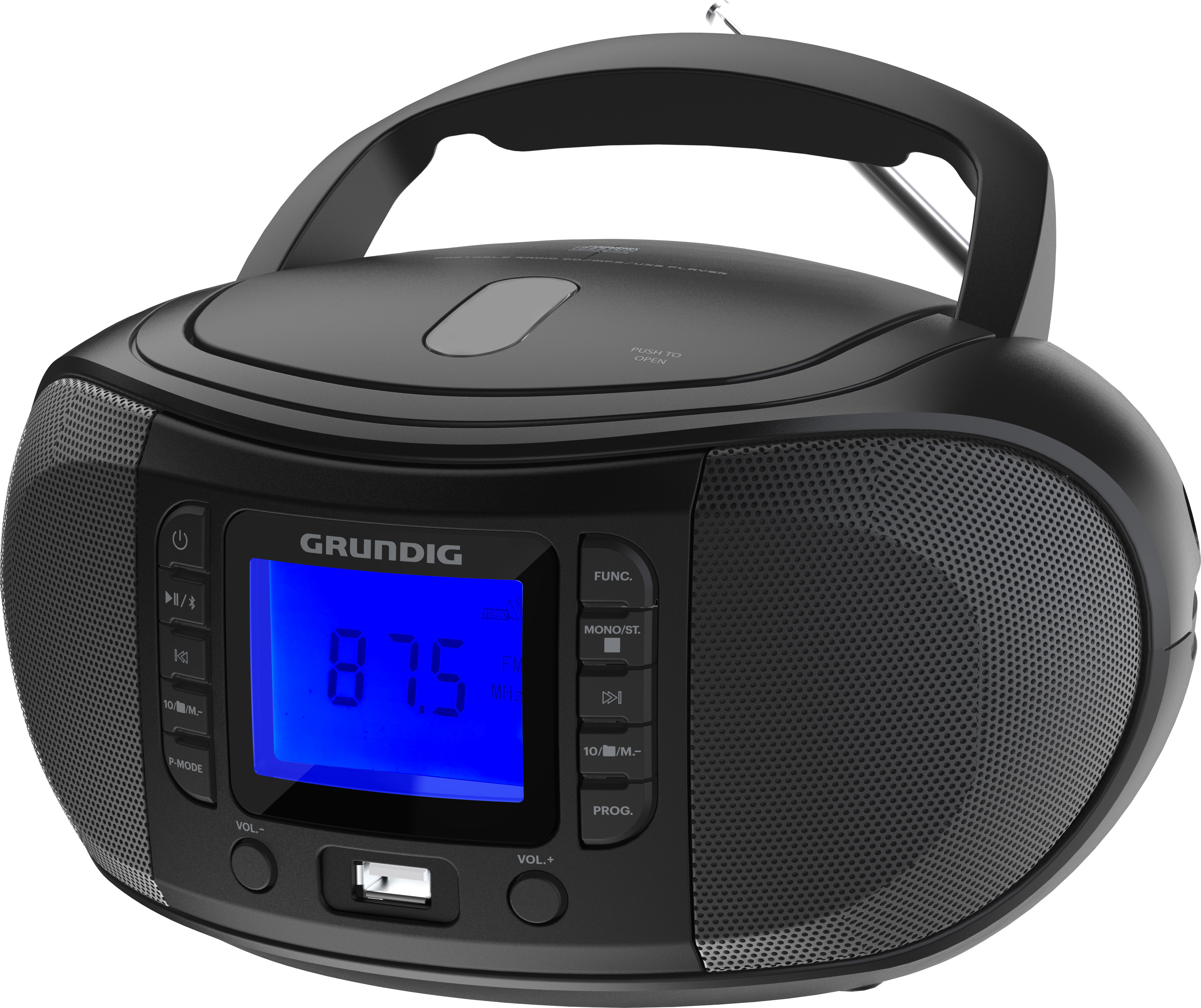 Beko Grundig CE Radiorecorder/Boombox CD,BT,MP3,WMA GRB3500
