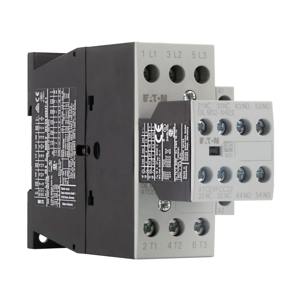 Eaton (Moeller) Leistungsschütz 3S2Ö 7,5kW/400V,AC DILM17-32(230V50HZ) Eaton (Moeller) Leistungsschütz 3S2Ö 7,5kW/400V,AC DILM17-32(230V50HZ)
