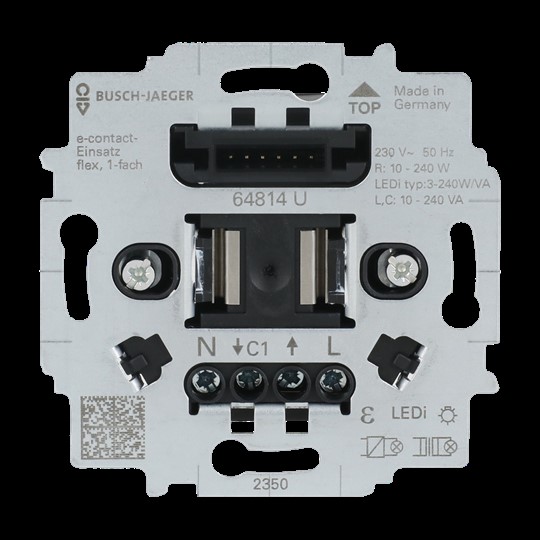 Busch-Jaeger E-Contact-Einsatz 1-fach 64814 U