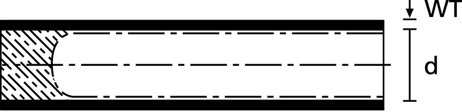 50 STK HellermannTyton Warmschrumpfkappe 3:1 PEC-3/1 schwarz PEC-3/1-POX-BK-L1