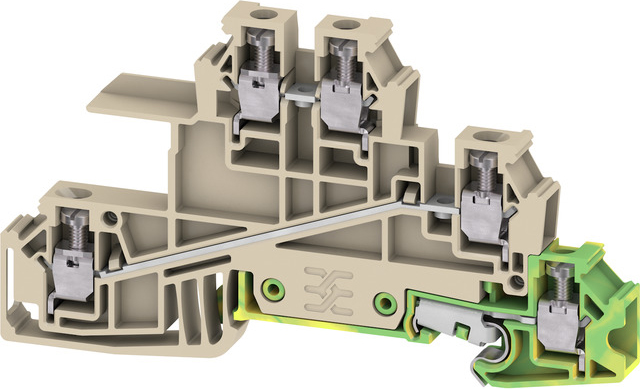 Weidmüller Verteilerklemme 84,5x6,1x49mm WDL 2.5/S/L/L/PE