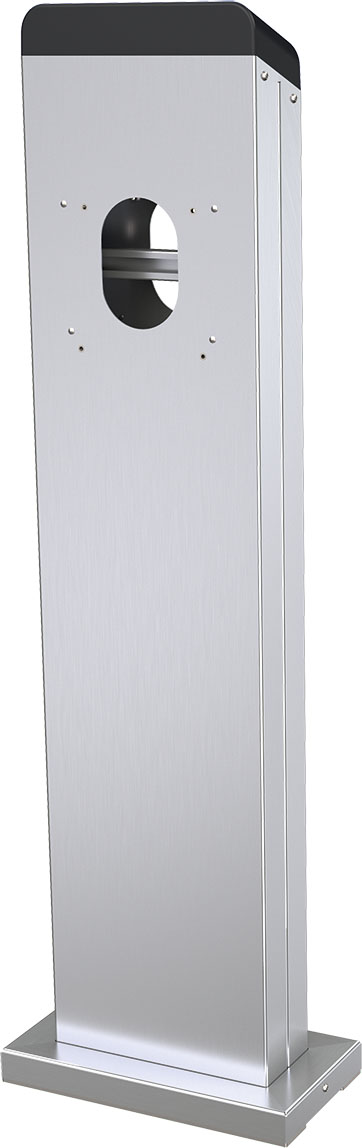 Mennekes E-Mobil. Edelstahlsaeule fuer 2x AMTRON 18566