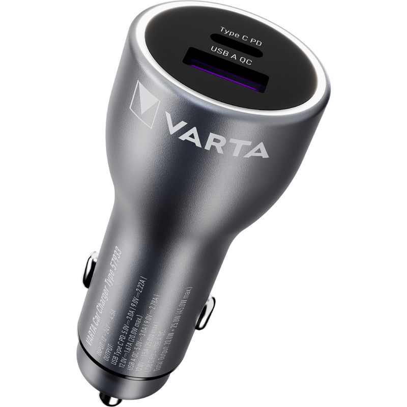 Varta Cons.Varta VARTA Car Charger 45 W Total Output 57933 101 111