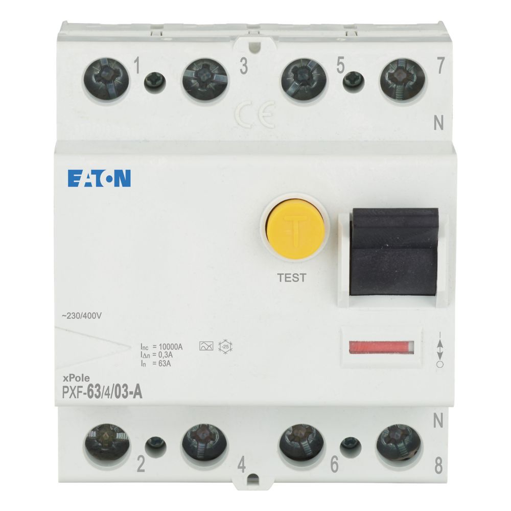 Eaton (Installation) FI-Schutzschalter 63A 4p, 300mA PXF-63/4/03-A