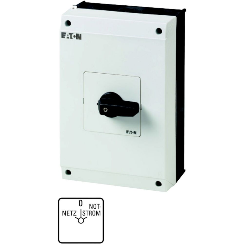 Eaton (Moeller) Umschalter Netz-0-Notstrom 4p. 63A,22KW,IP65 T5B-4-8902/I4