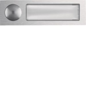 Elcom Ruftaster hinterleuchtbar EB alu AV3 EB alu