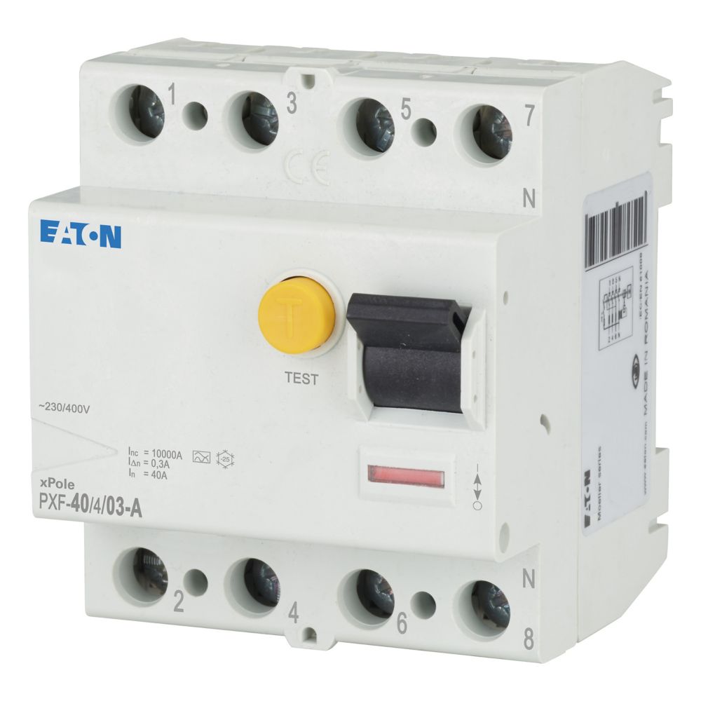 Eaton (Installation) FI-Schutzschalter 40A 4p, 300mA PXF-40/4/03-A