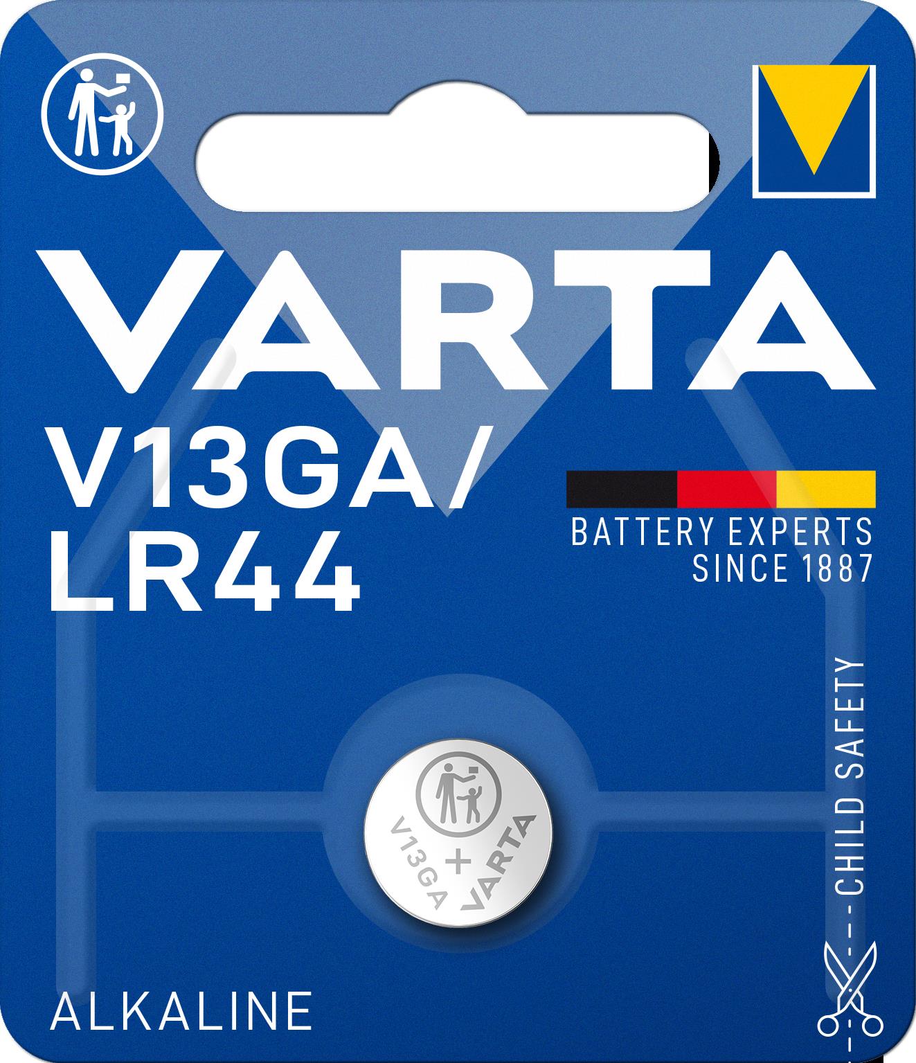 Varta Cons.Varta Batterie Electronics 1,5V/138mAh/Al-Mn V 13 GA Bli.1