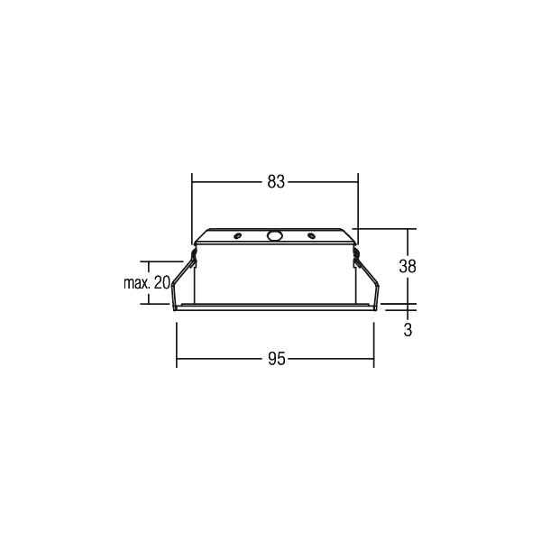 Brumberg Leuchten LED Einbauleuchte 350mA 3000K rund ni. 12276153