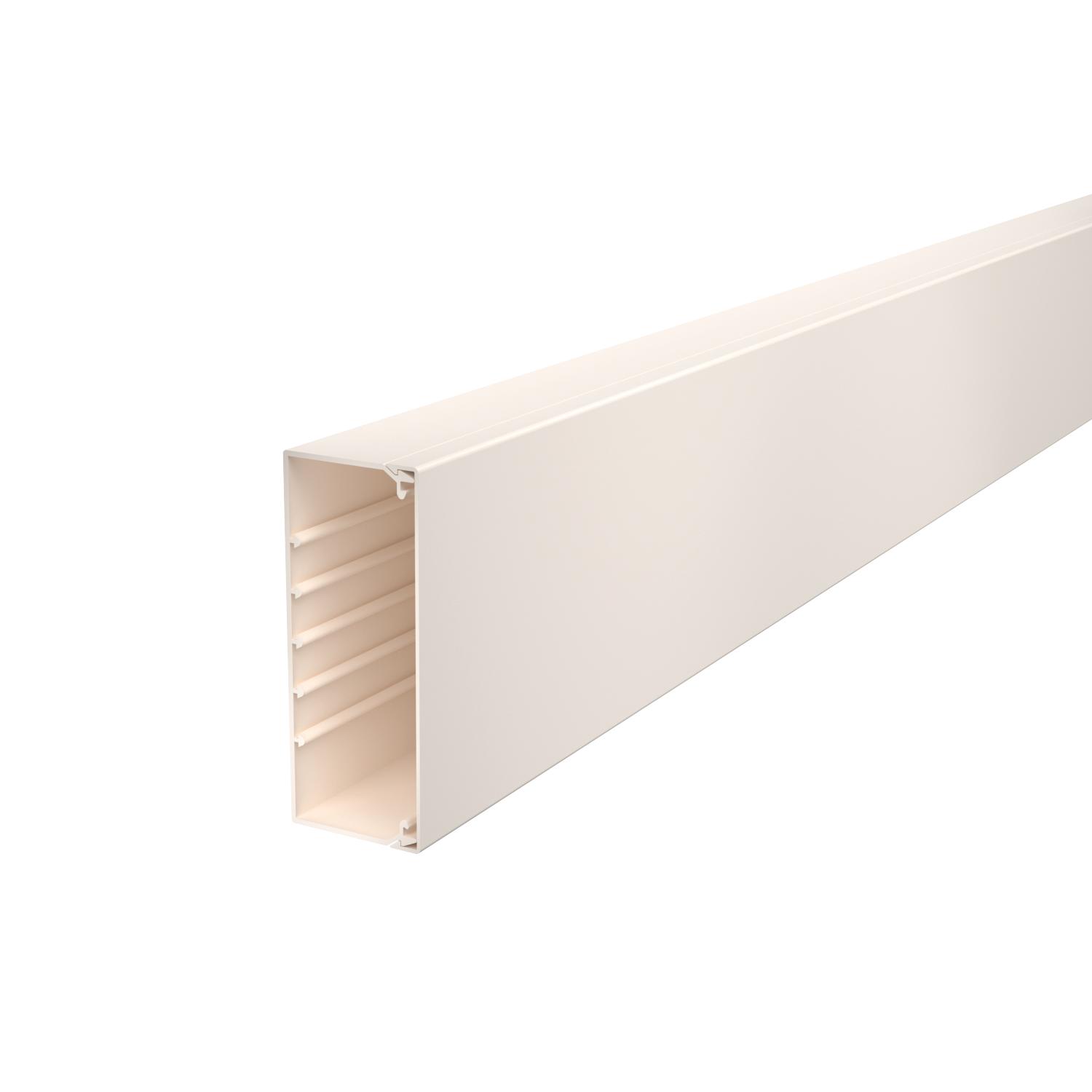 2 M OBO Bettermann Vertr Wand+Deckenkanal m.Obert. 60x150mm,PVC WDK60150CW