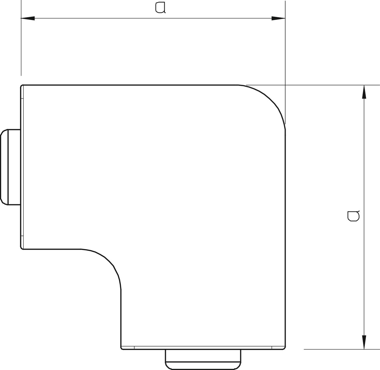 OBO Bettermann Vertr Flachwinkelhaube 40x60mm WDK HF40060RW