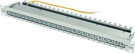 Telegärtner 19Z.Patch Panel 1HE gr MPP24-HS Cla. EA500 100007018