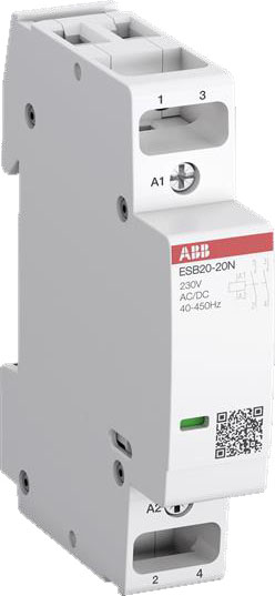 ABB Stotz S&J Installationsschütz 20A 230V AC/DC ESB20-11N-06 R0611