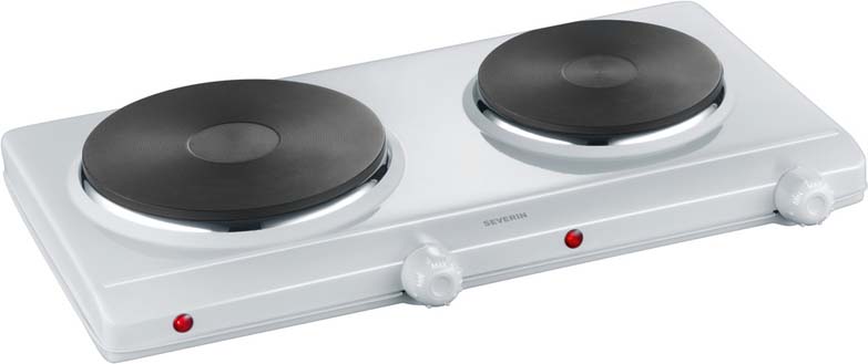 Severin Doppelkochplatte DK 1042 ws
