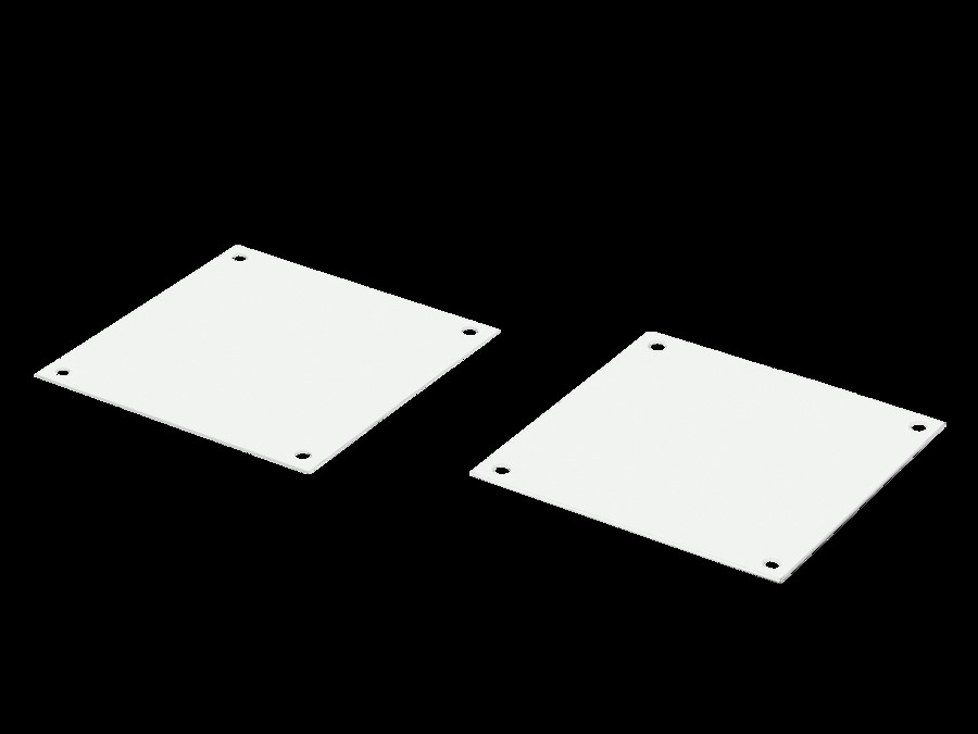 Rittal Abdeckplatte f.Lüfterfel.FlatBox DK 7507.760 (VE6)