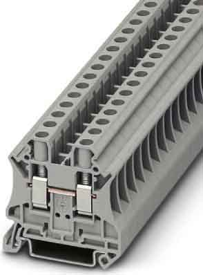 Phoenix Contact Durchgangsklemme 0,2-10qmm B=8,2mm gr UT 6 Phoenix Contact Durchgangsklemme 0,2-10qmm B=8,2mm gr UT 6