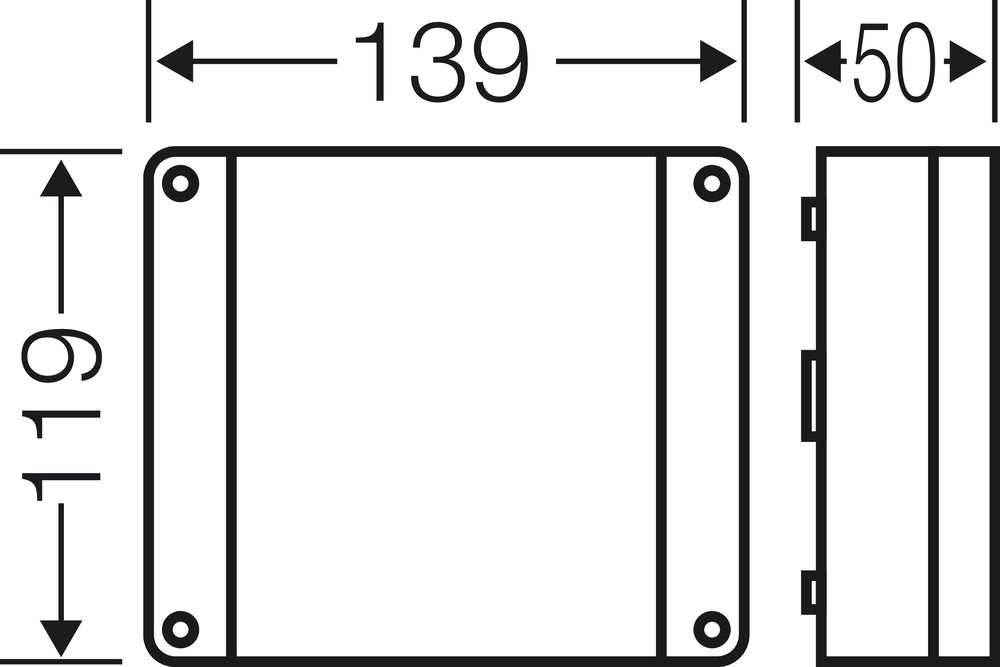 Hensel Kabelabzweigdose 1,5-2,5qmm 3ph. 4qmm DP 9221