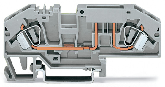 WAGO GmbH & Co. KG Sicherungsklemme 0,2-6qmm, grau 282-696