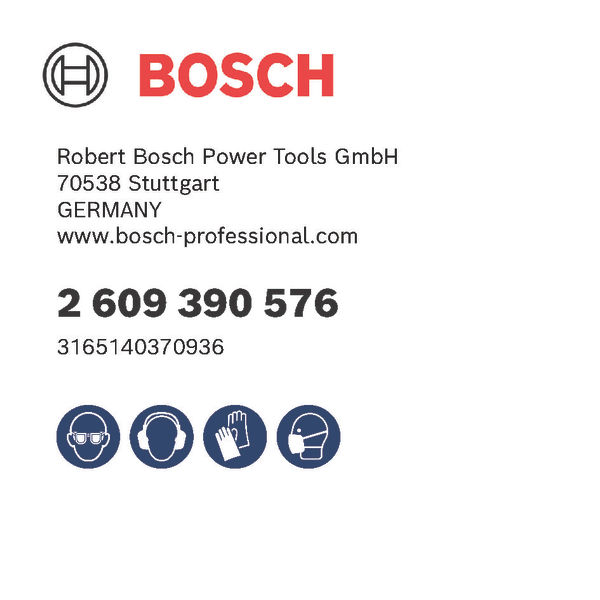 Bosch Power Tools Spitzmeißel 2609390576
