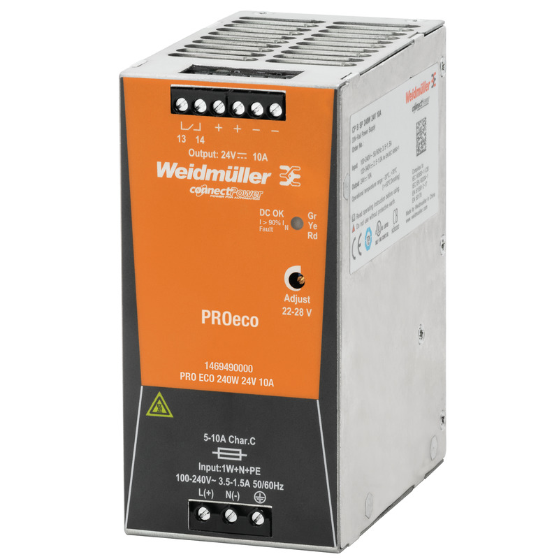 Weidmüller Schaltnetzgerät  PRO ECO 240W 24V 10A