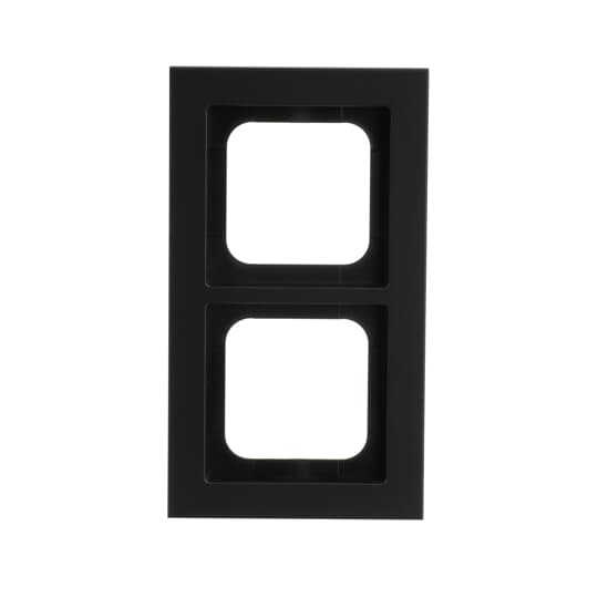 Busch-Jaeger Abdeckrahmen schwarz matt 1722-275